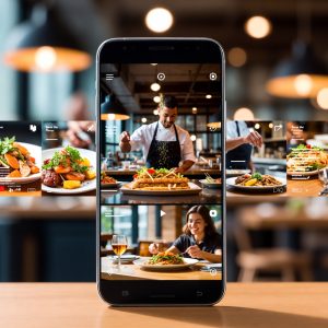 LeadResponseHQ interface displaying AI video clip options for marketing