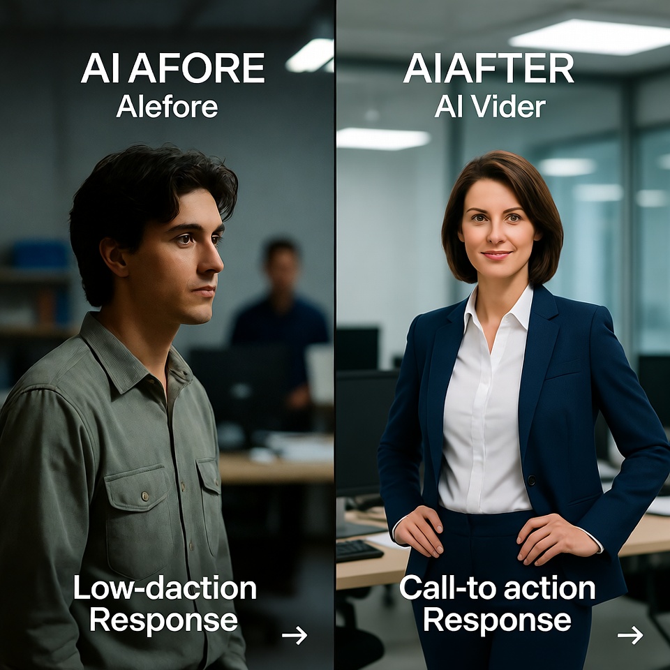 LeadResponseHQ branded AI video examples for business advertising